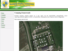 Tablet Screenshot of campingzonnewende.nl